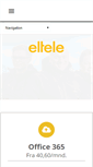 Mobile Screenshot of eltele.no