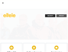 Tablet Screenshot of eltele.no